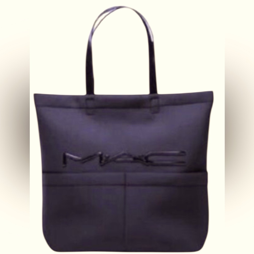 Mac black Large shopping tote  shoulder bag